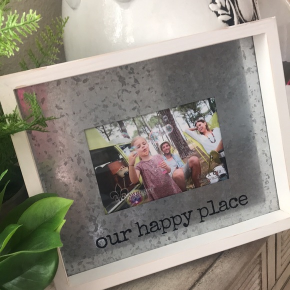 Rustic Farmhouse Shabby Chic Boho galvanized picture frame - Picture 2 of 12